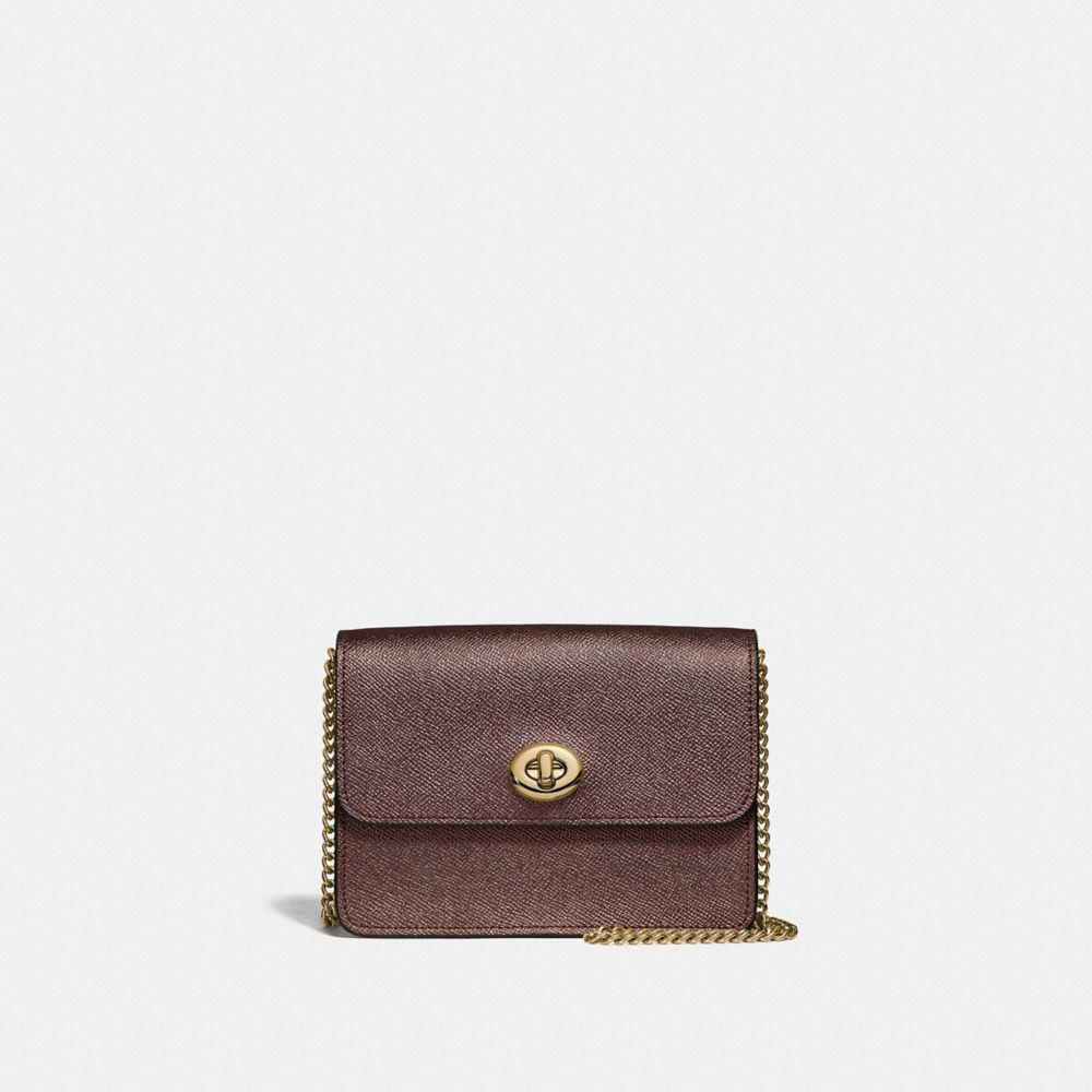 BOWERY CROSSBODY - F31938 - BRONZE/LIGHT GOLD