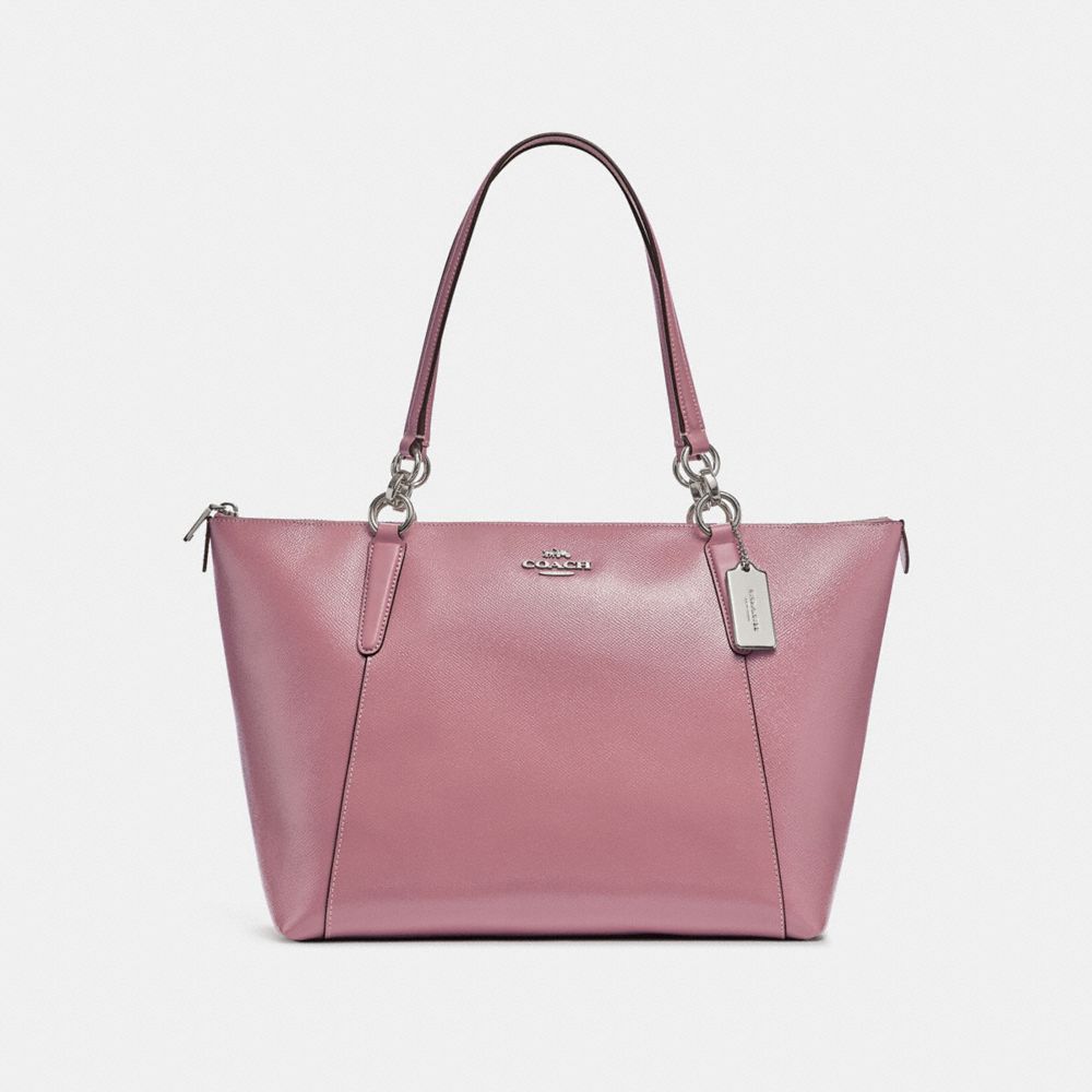 COACH AVA TOTE - DUSTY ROSE/SILVER - F31970