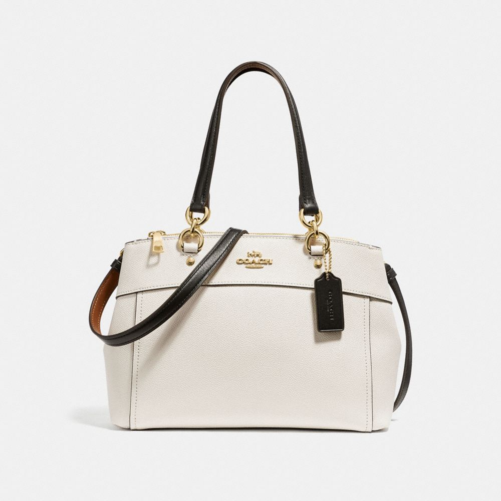 COACH MINI BROOKE CARRYALL - CHALK MULTI/light gold - f31988