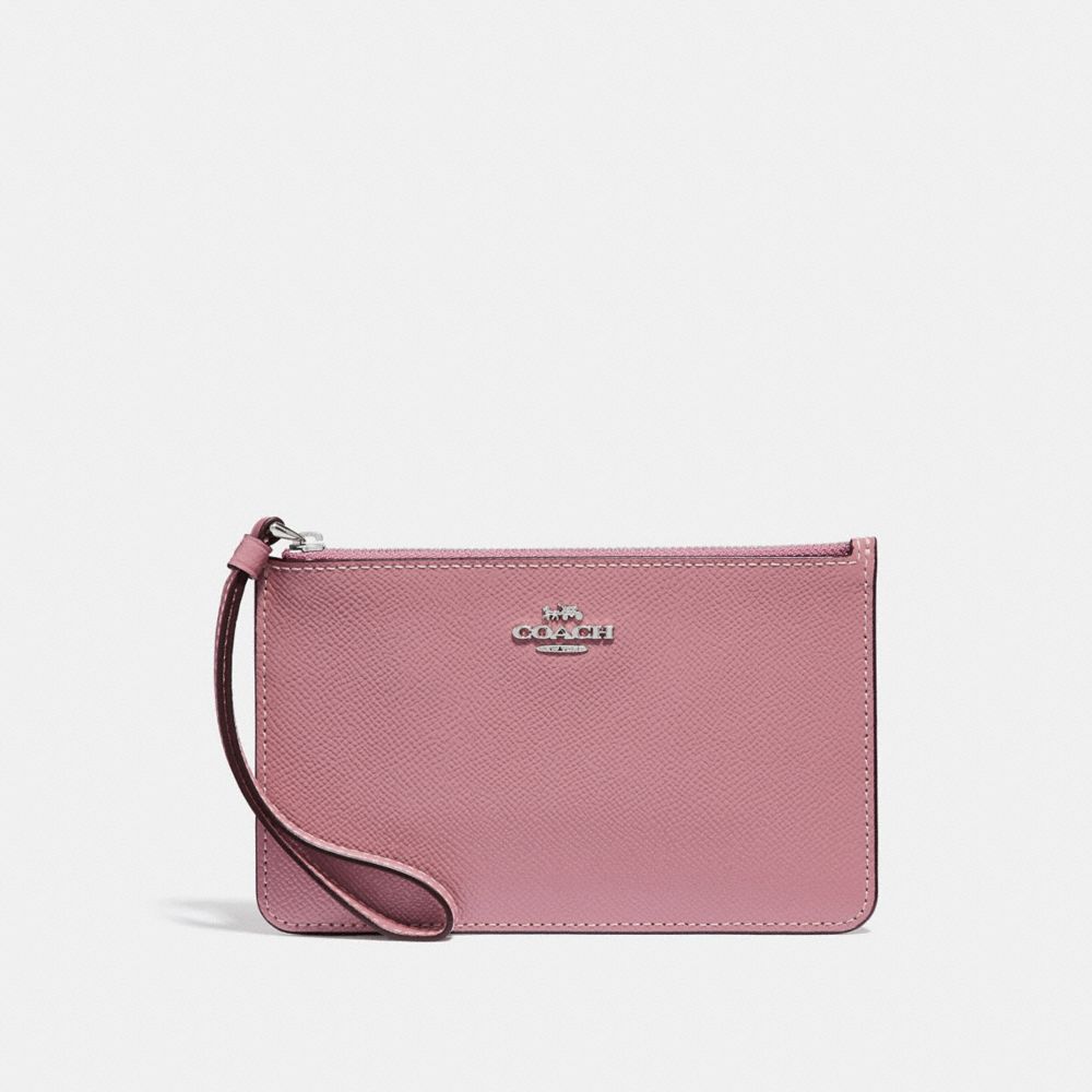 COACH SMALL WRISTLET - DUSTY ROSE/SILVER - F32014