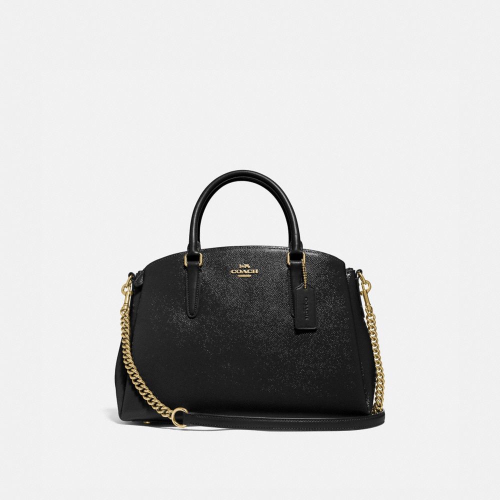 COACH SAGE CARRYALL - BLACK/LIGHT GOLD - F32017