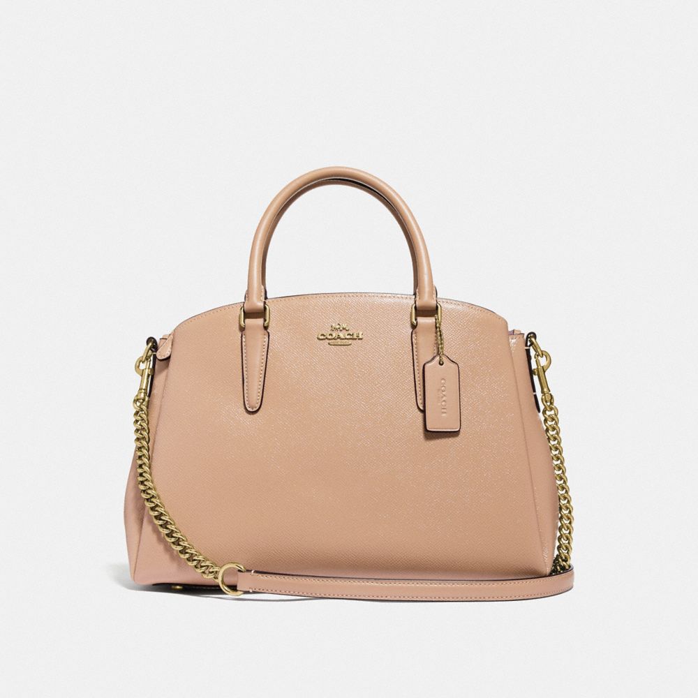 COACH F32017 - SAGE CARRYALL BEECHWOOD/LIGHT GOLD