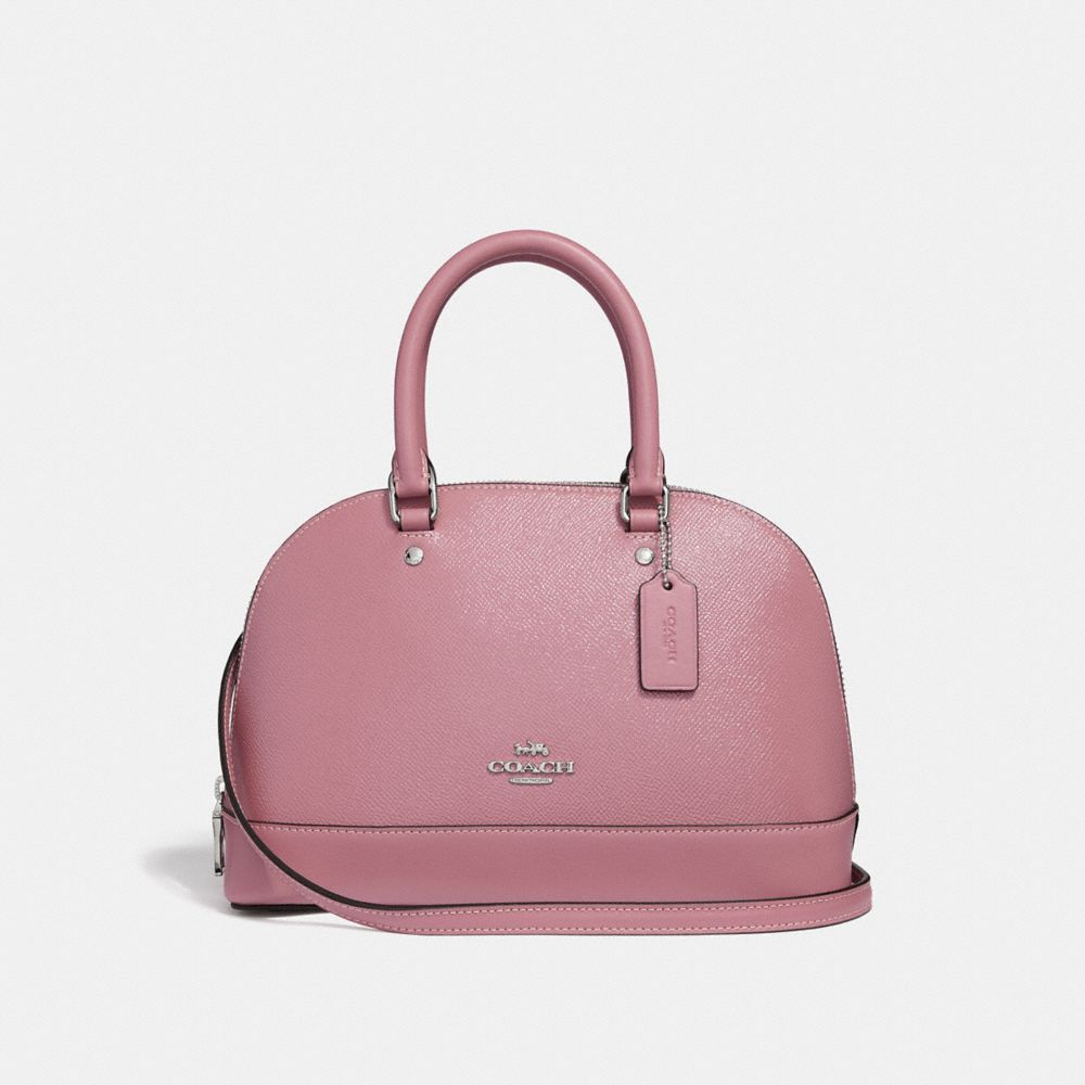 COACH F32019 - MINI SIERRA SATCHEL DUSTY ROSE/SILVER