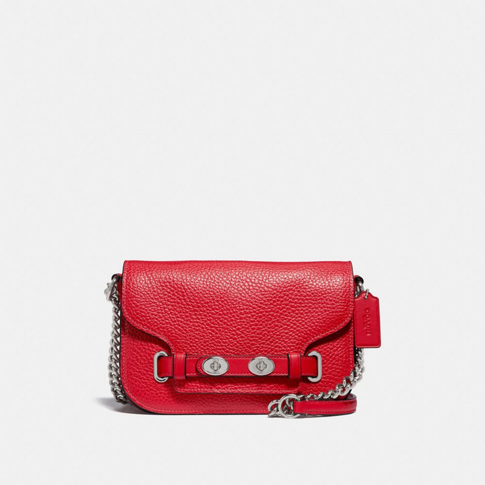 BLAKE CROSSBODY 20 - BRIGHT RED/SILVER - COACH F32099