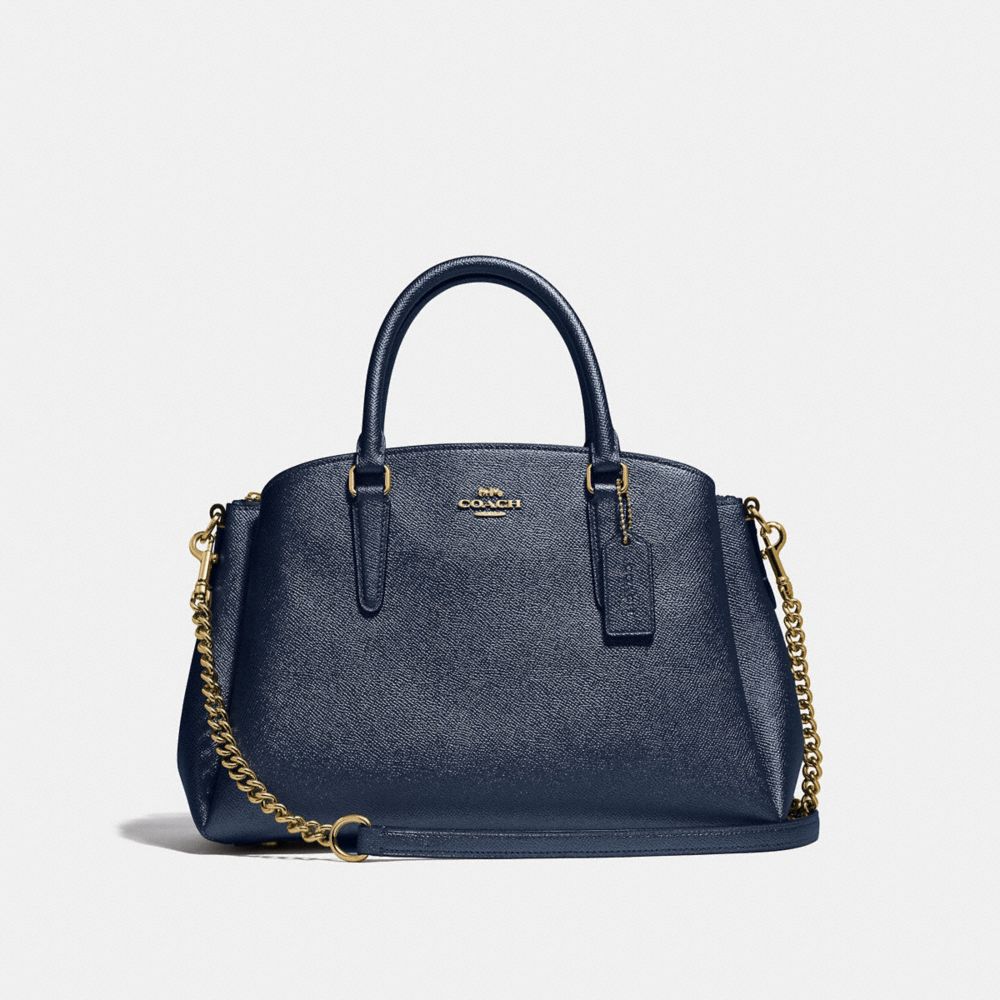 COACH F32165 Sage Carryall METALLIC DENIM/LIGHT GOLD