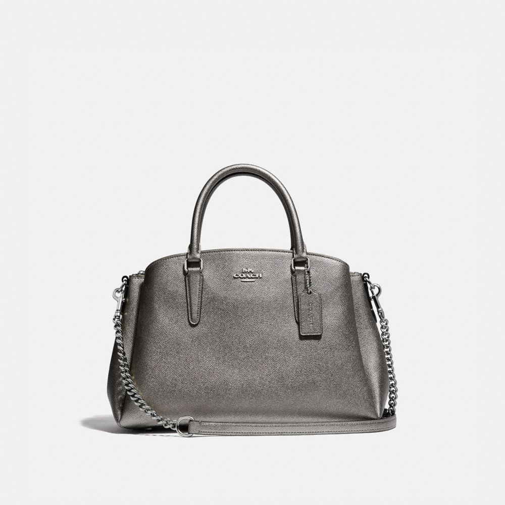 COACH F32165 - SAGE CARRYALL GUNMETAL/SILVER