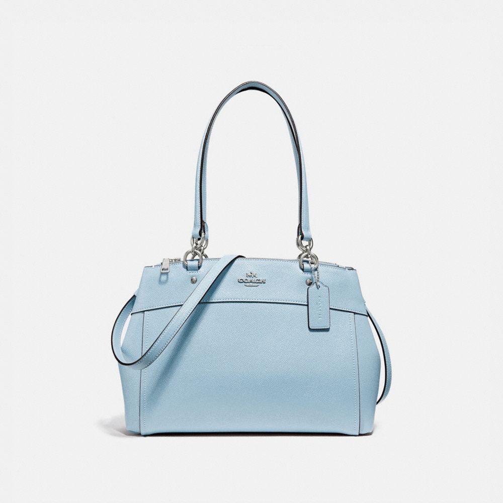 COACH BROOKE CARRYALL - PALE BLUE/SILVER - F32197