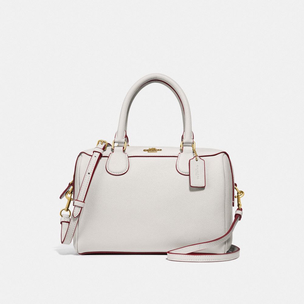 COACH MINI BENNETT SATCHEL - CHALK/IMITATION GOLD - F32202