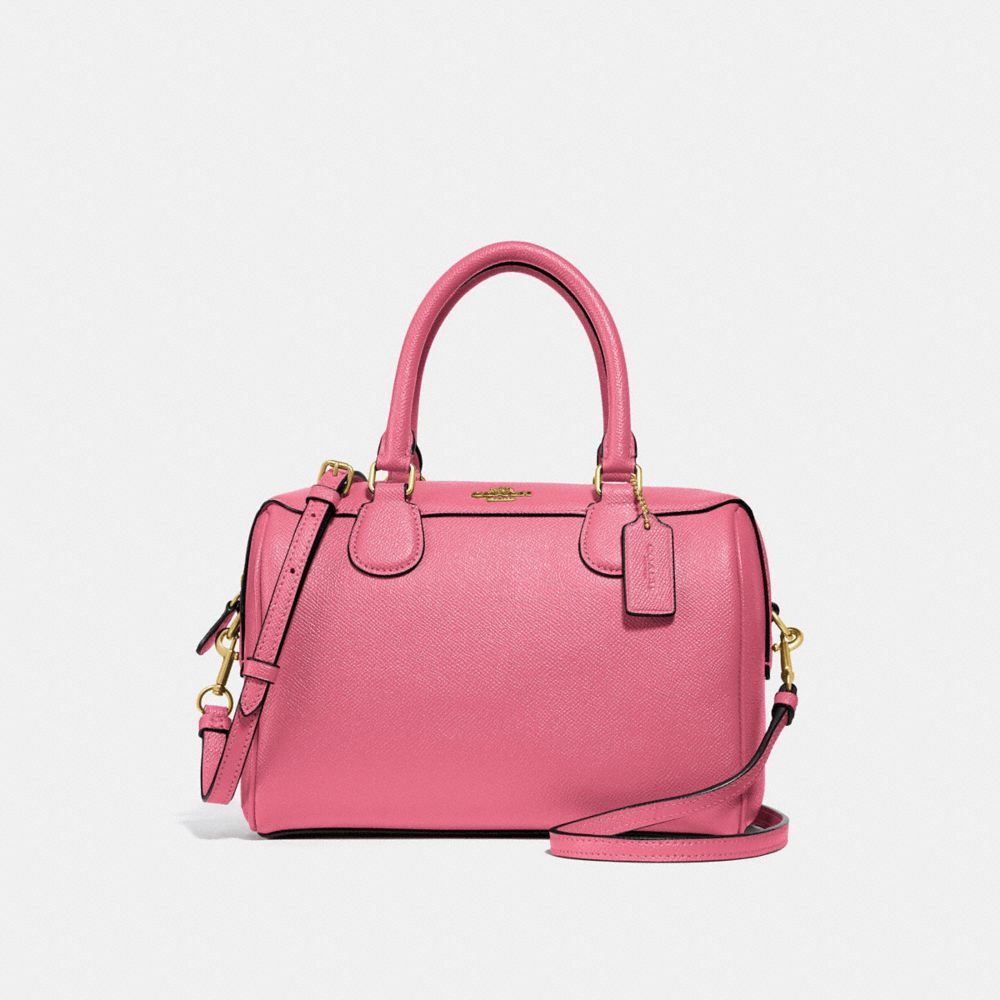 COACH F32202 - MINI BENNETT SATCHEL - STRAWBERRY/IMITATION GOLD | COACH ...