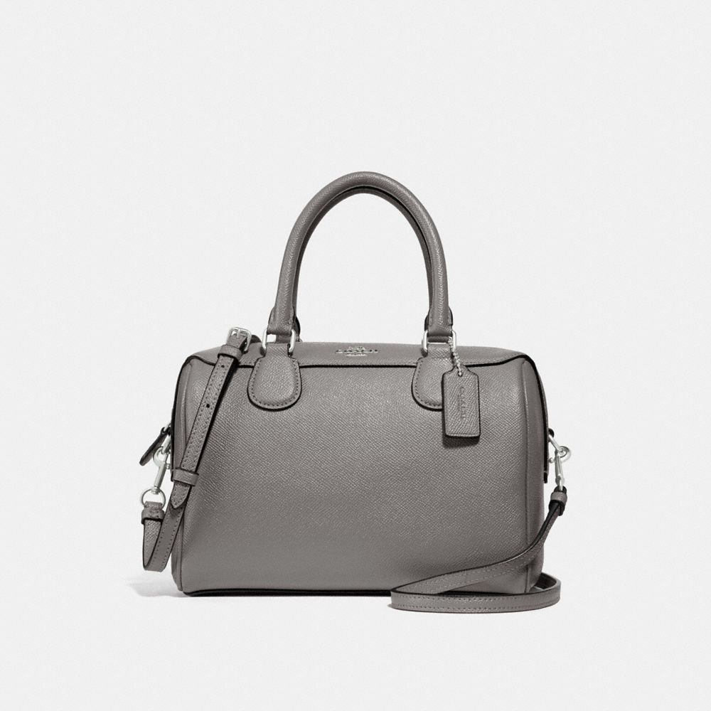 COACH F32202 - MINI BENNETT SATCHEL HEATHER GREY/SILVER