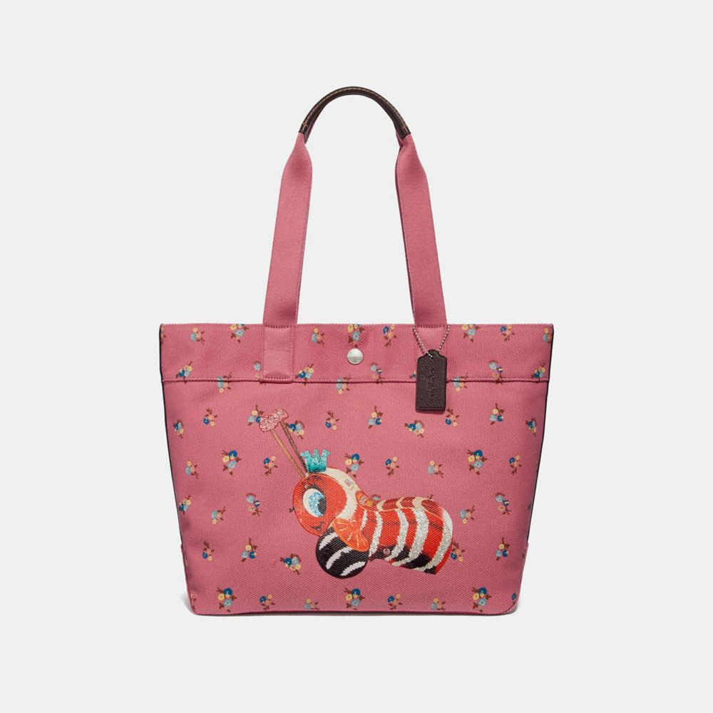 COACH F32208 Fisher-price Caterpillar Tote PEONY MULTI/SILVER