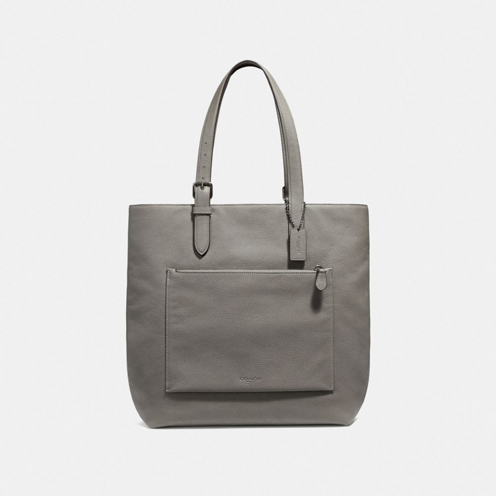 METROPOLITAN SOFT TOTE - F32248 - QB/HEATHER GREY