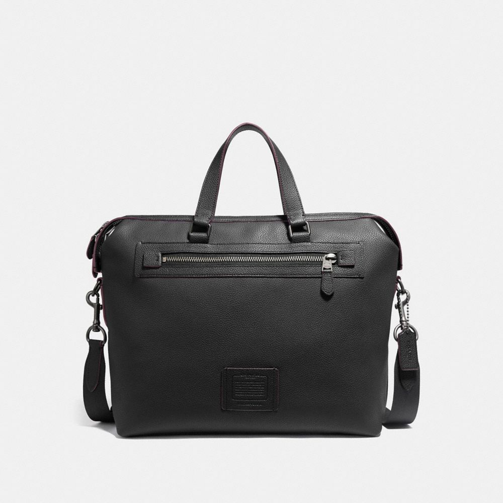 COACH ACADEMY HOLDALL - BLACK/BLACK COPPER FINISH - F32251