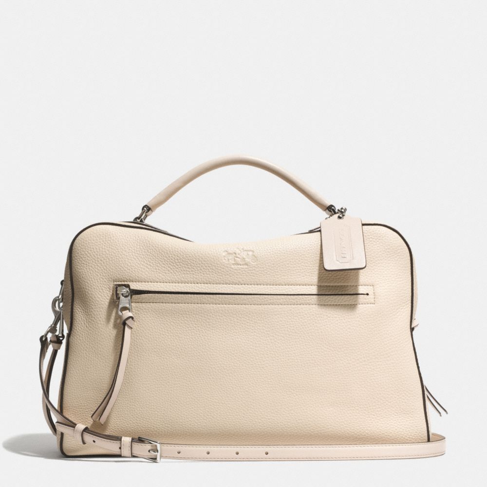 BLEECKER LARGE TOASTER SATCHEL IN PEBBLE LEATHER - COACH F32265 -  SVD1D