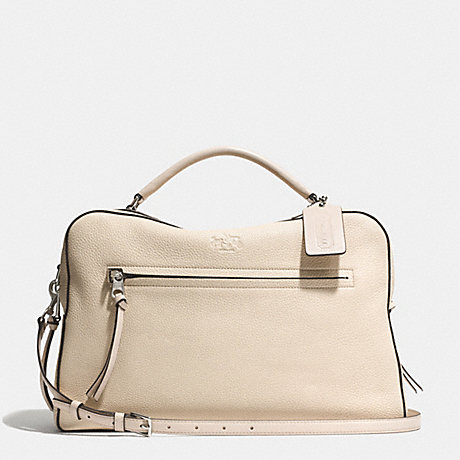 BLEECKER LARGE TOASTER SATCHEL IN PEBBLE LEATHER - COACH F32265 - SVD1D