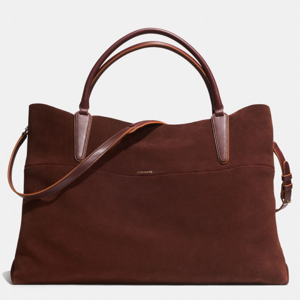 COACH f32541 THE XL SOFT BOROUGH BAG IN SUEDE  GDPOR