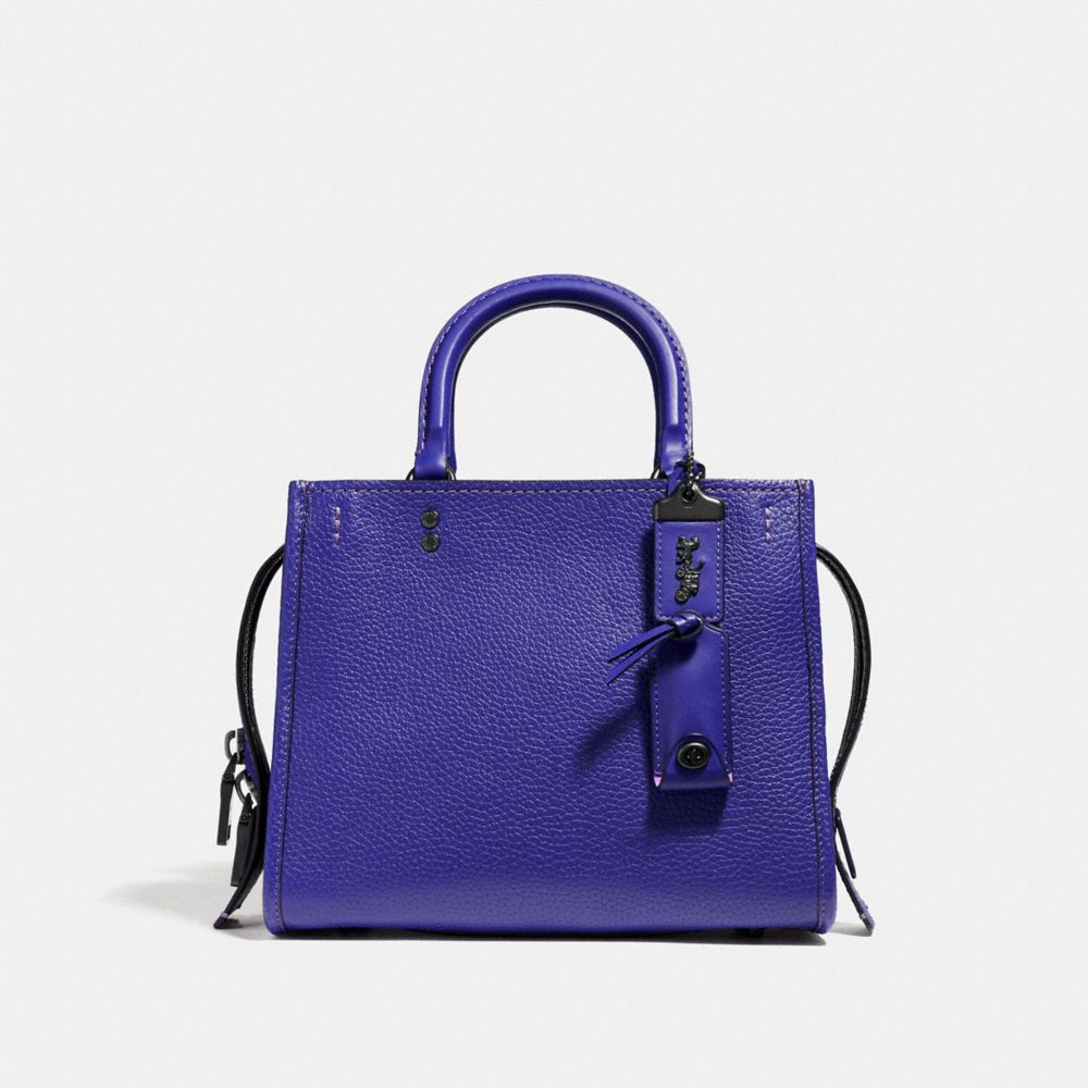 COACH F32778 ROGUE 25 PURPLE/BLACK-COPPER