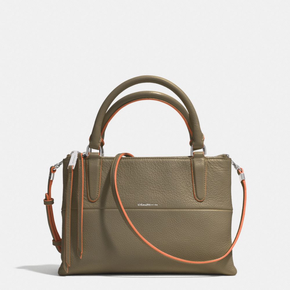 THE PEBBLE EDGEPAINT LEATHER MINI BOROUGH BAG - f32911 - AKD6M