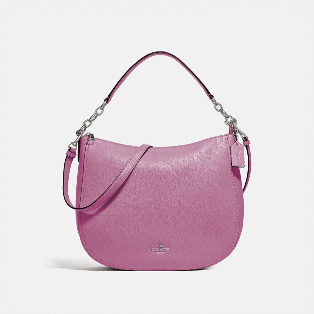 ELLE HOBO - SILVER/PRIMROSE - COACH F33000