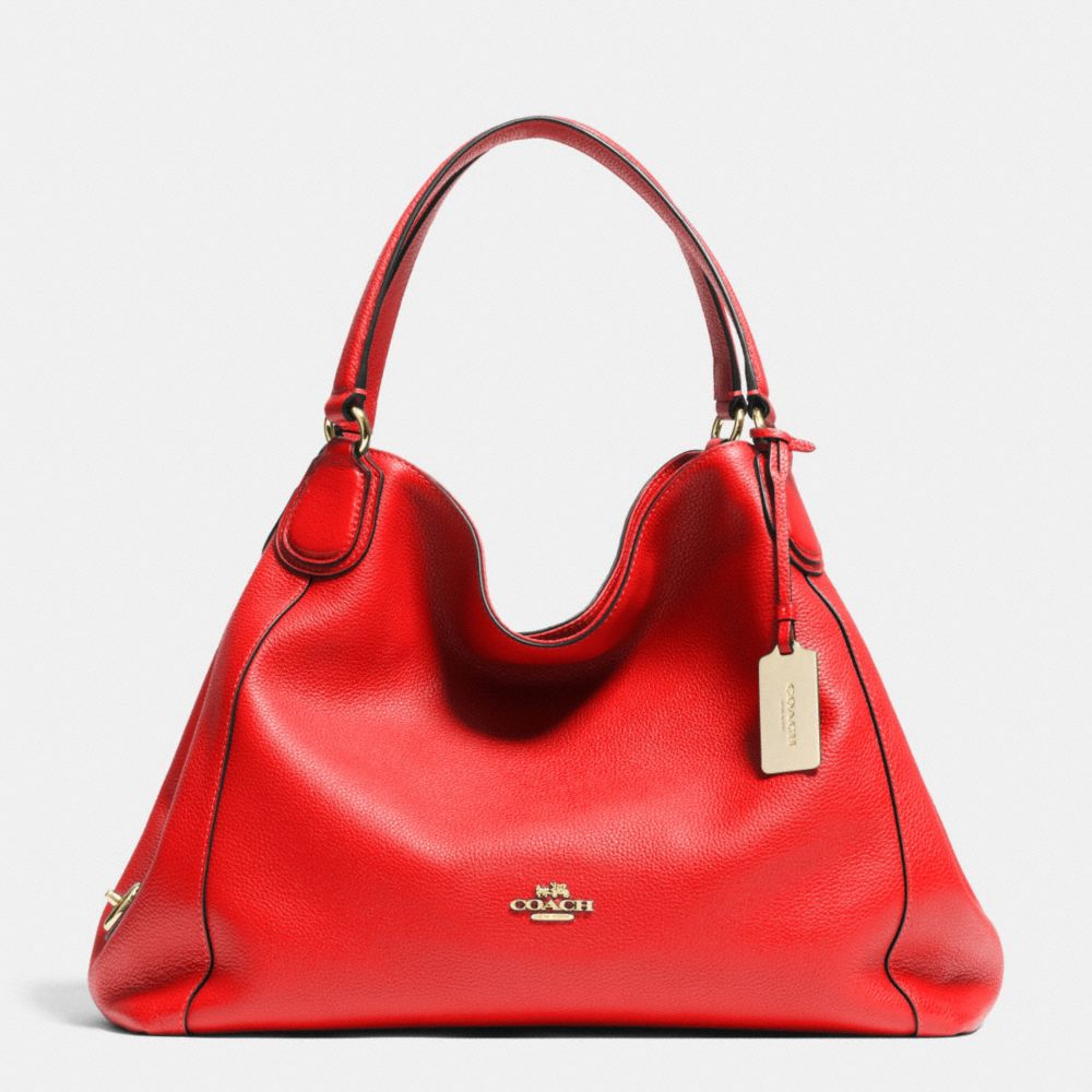 EDIE SHOULDER BAG IN LEATHER - f33547 - LICRD