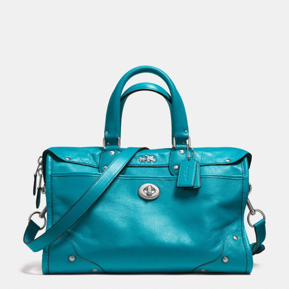 RHYDER SATCHEL IN LEATHER - f33689 -  AKTEA