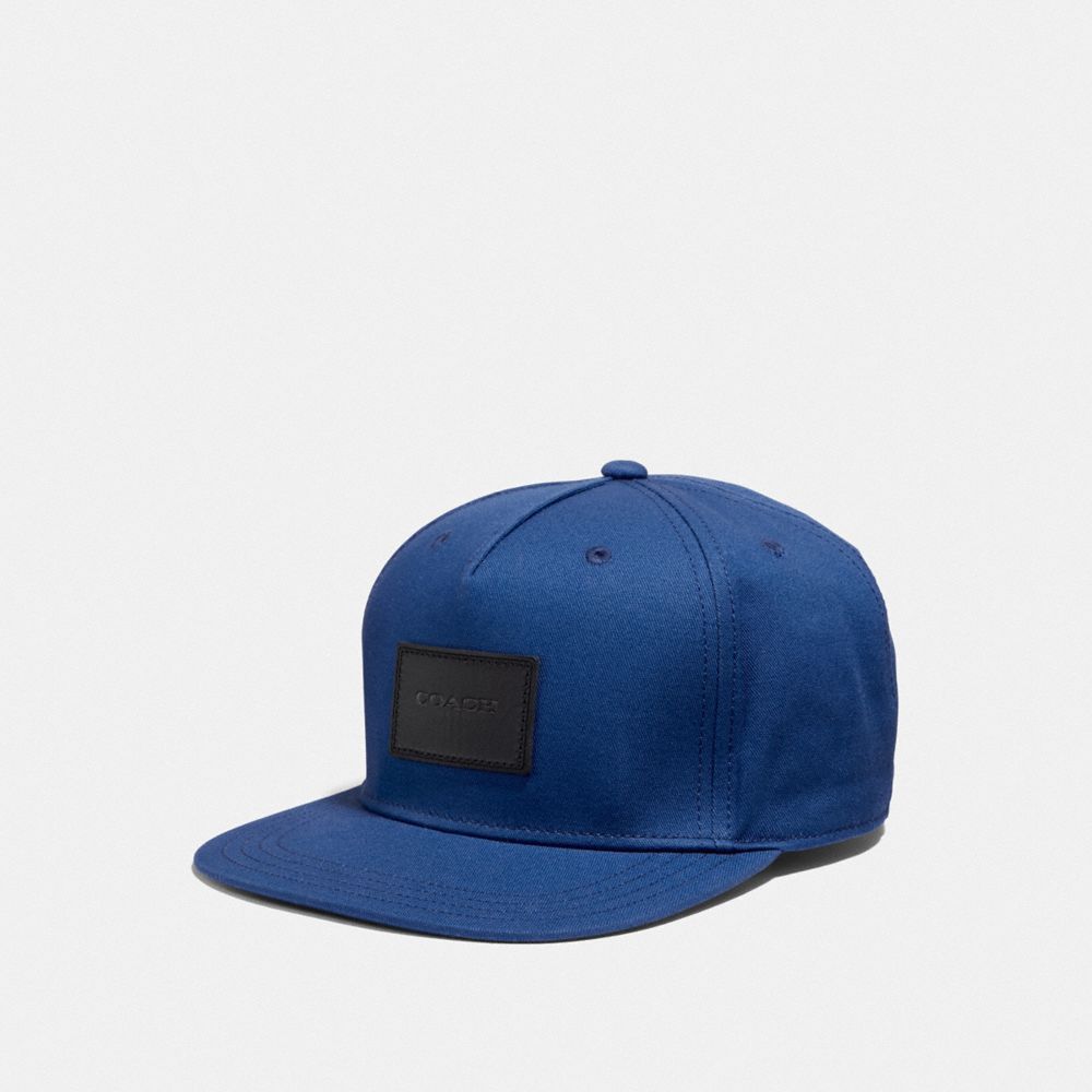 COACH F33774 - FLAT BRIM HAT COBALT