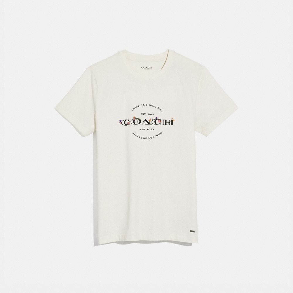 COACH T-SHIRT - F33867 - WHITE