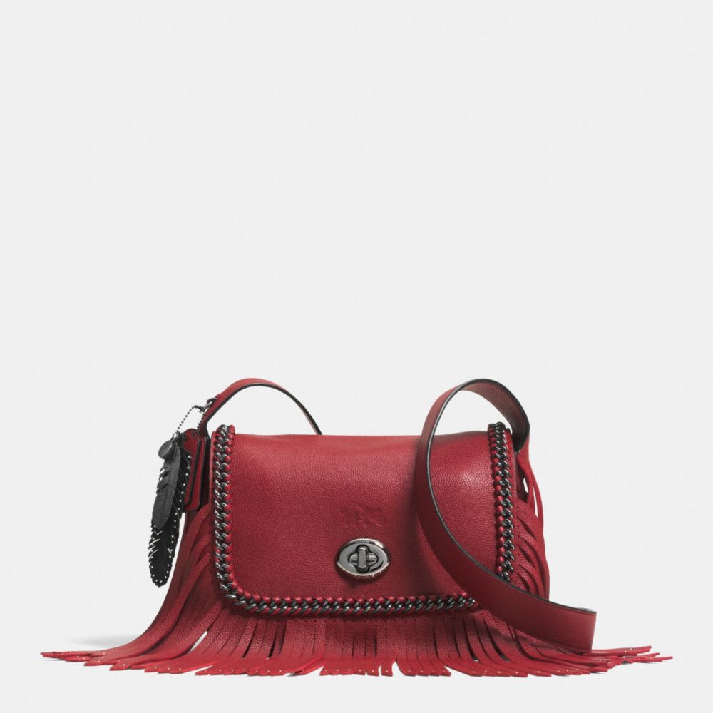 COACH F33939 DAKOTAH SMALL FRINGE FLAP CROSSBODY IN WHIPLASH