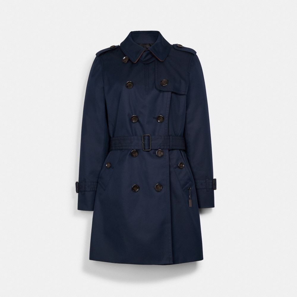 COACH F34024 Trench NAVY