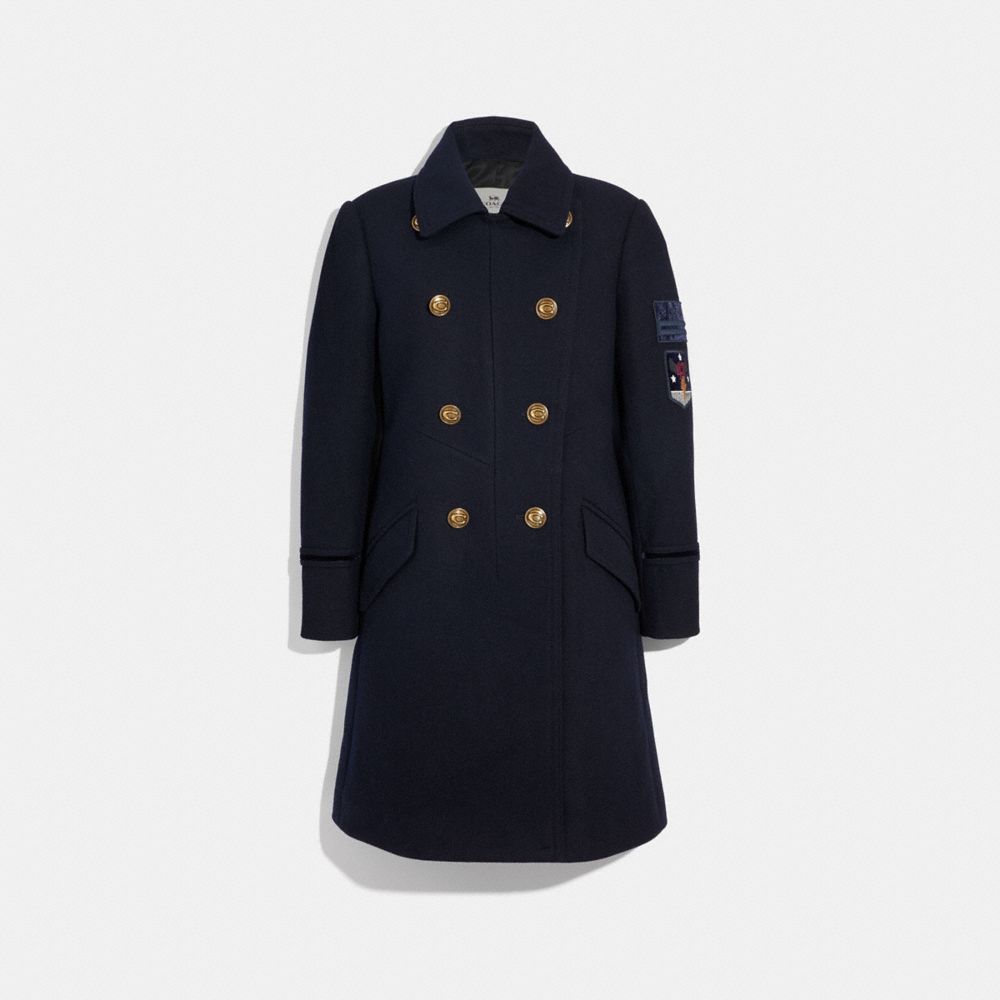 COACH F34123 NAVAL COAT CADET