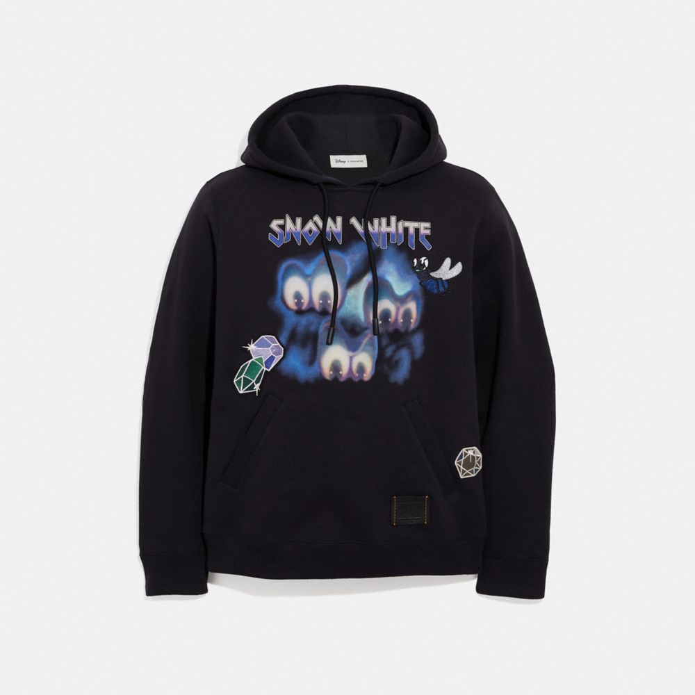 DISNEY X COACH SLEEPY HOODIE - F34218 - BLACK