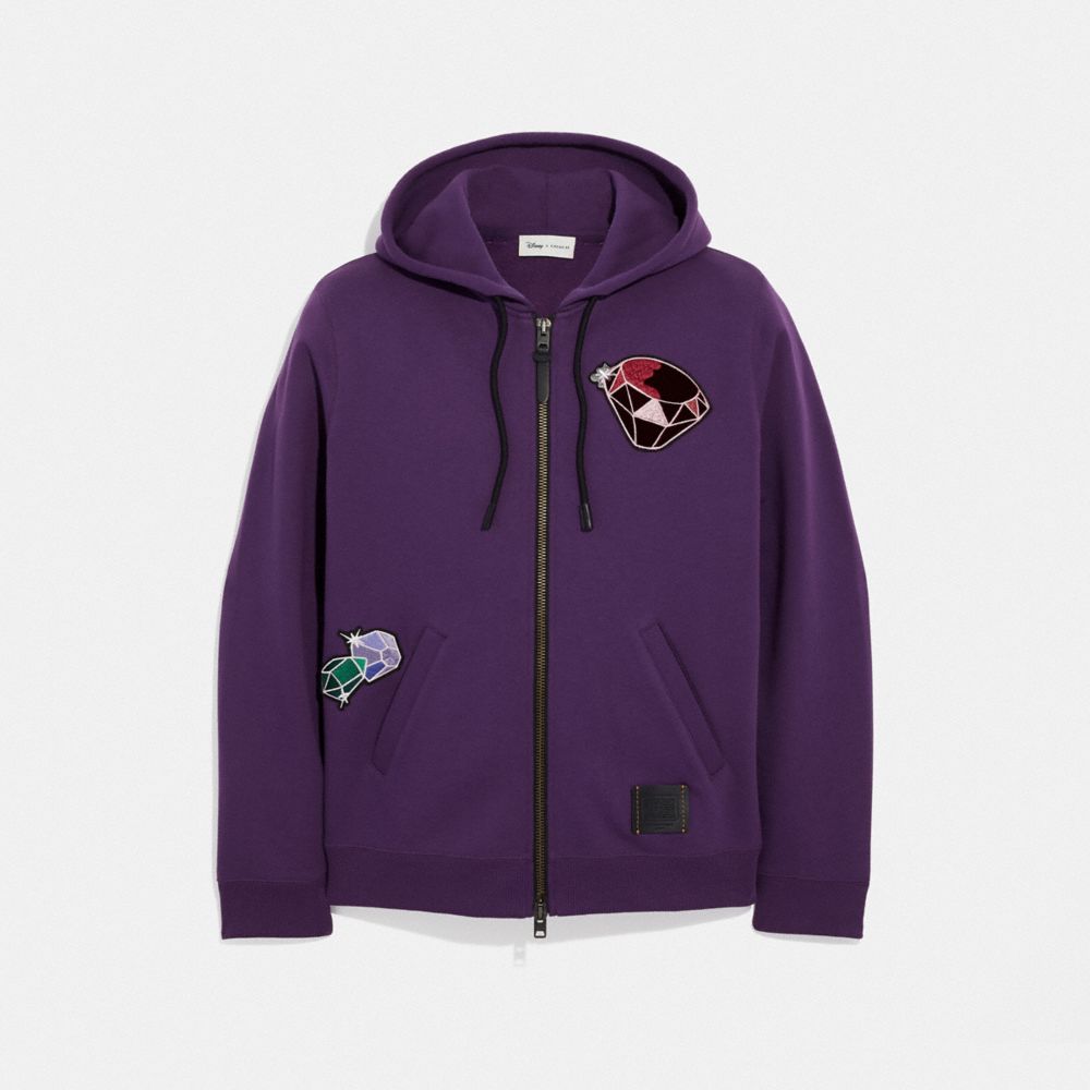 COACH DISNEY X COACH DOPEY HOODIE - PURPLE - F34219