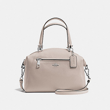 COACH F34340 PRAIRIE SATCHEL SV/GREY BIRCH