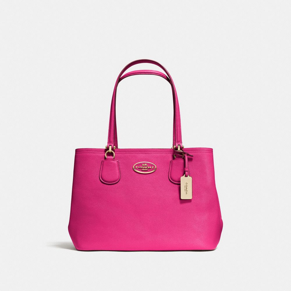 COACH F34388 Kitt Carryall PINK RUBY/LIGHT GOLD