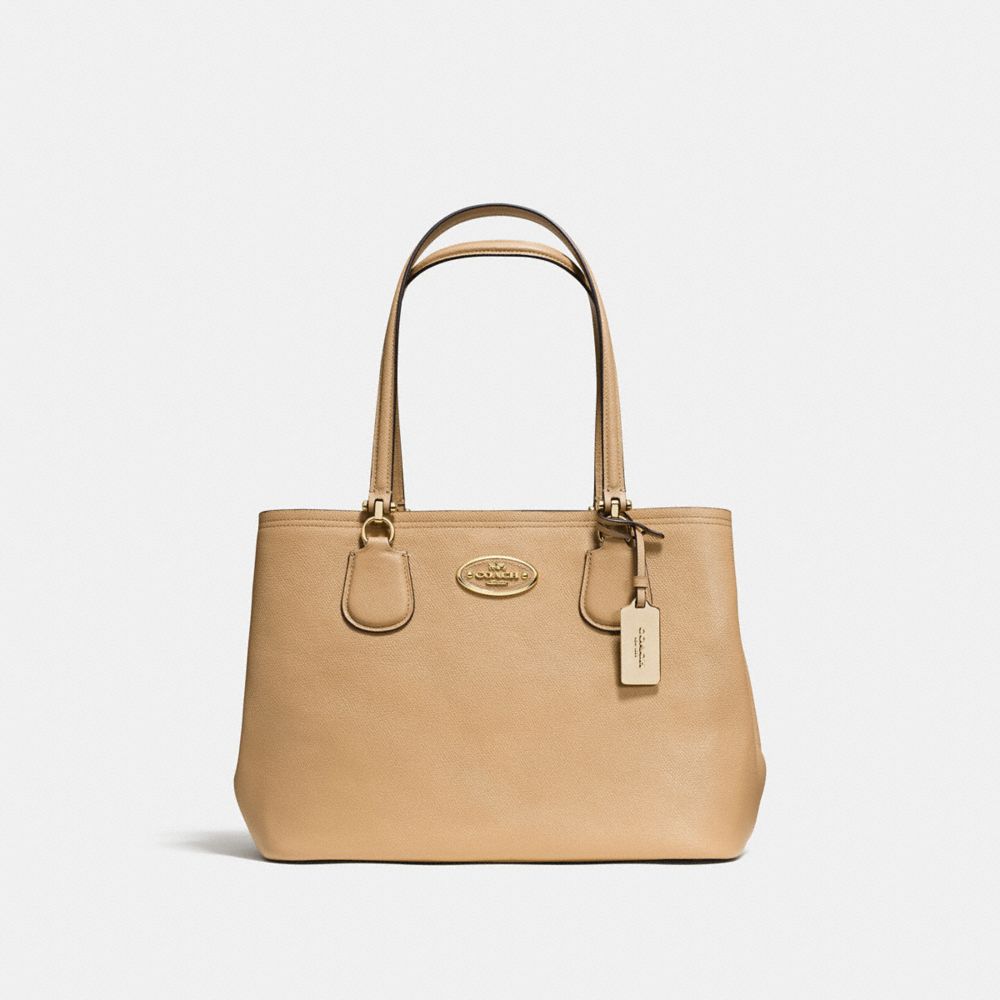 COACH F34388 KITT CARRYALL NUDE/LIGHT GOLD