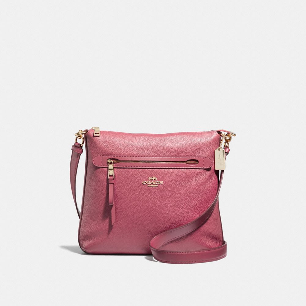 MAE CROSSBODY - F34823 - STRAWBERRY/IMITATION GOLD