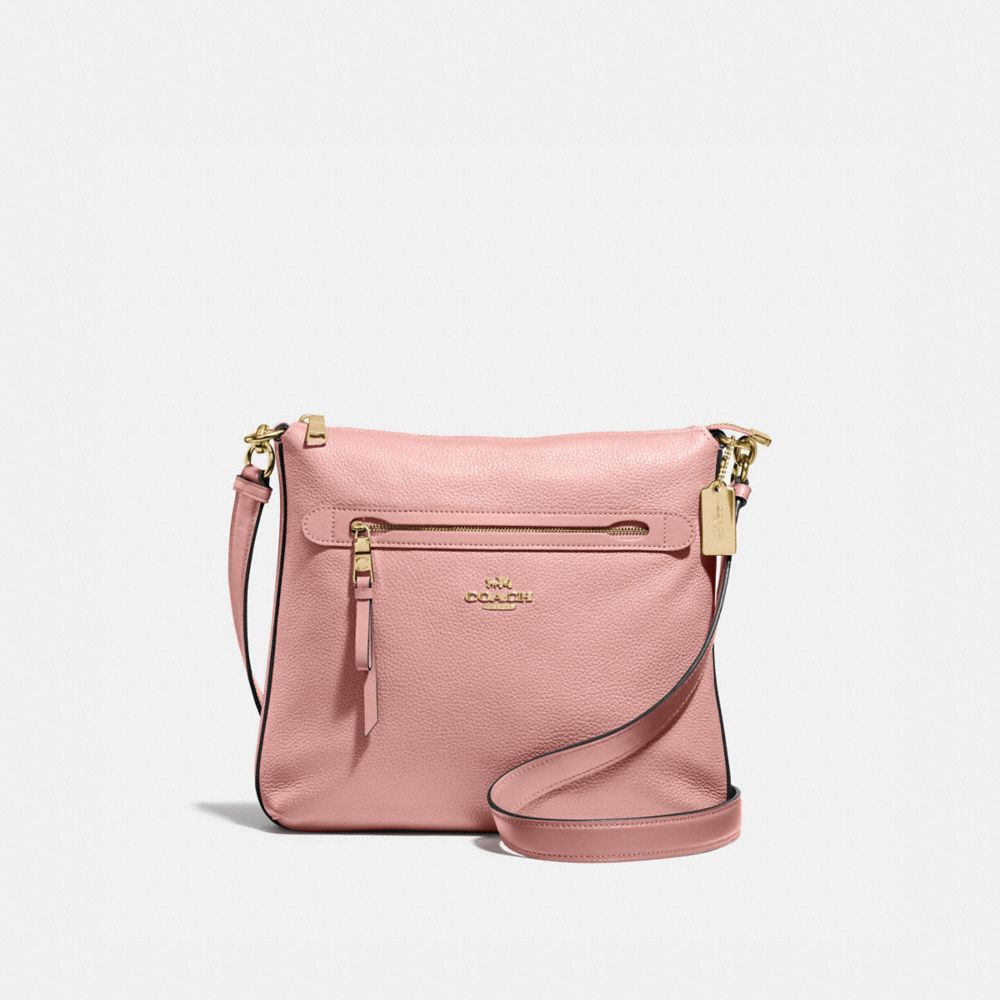 MAE FILE CROSSBODY - F34823 - IM/PINK PETAL