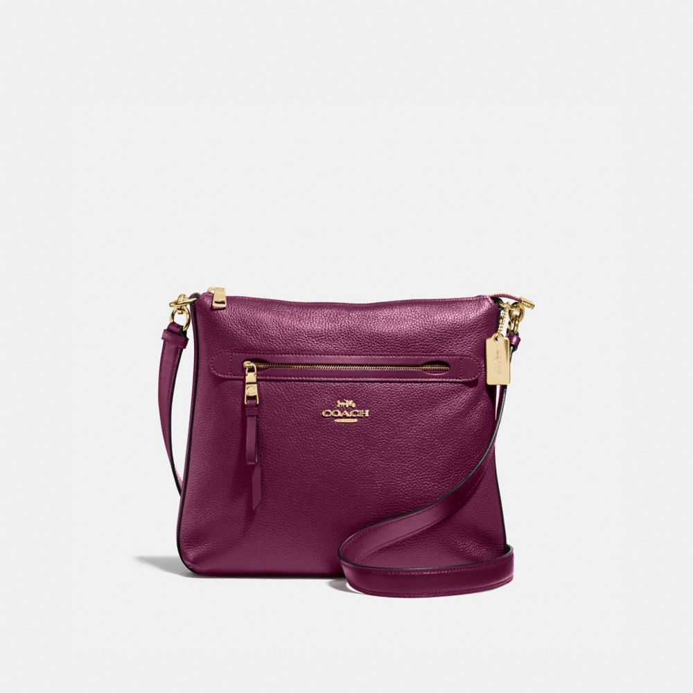 MAE FILE CROSSBODY - IM/DARK BERRY - COACH F34823