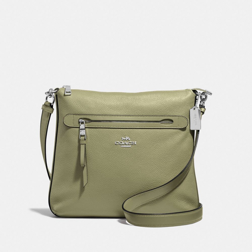 MAE CROSSBODY - F34823 - LIGHT CLOVER/SILVER