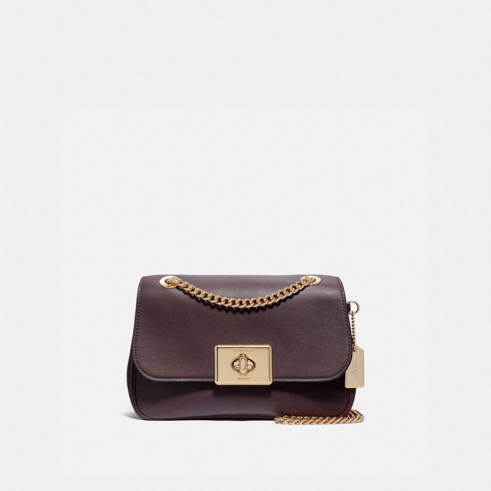 COACH F34828 CASSIDY CROSSBODY OXBLOOD 1/LIGHT GOLD