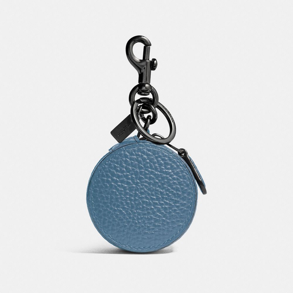 MINI ZIP CASE - SOFT BLUE - COACH F34869