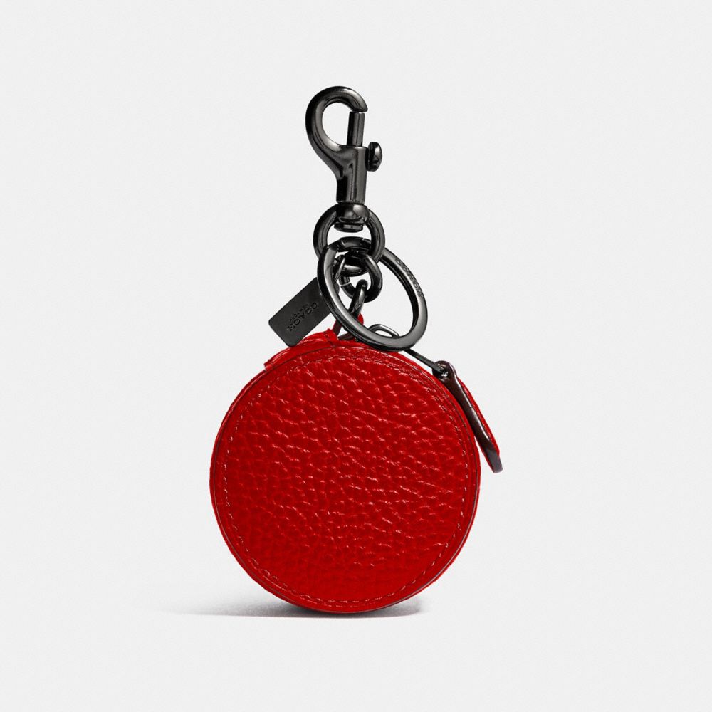 MINI ZIP CASE - VINTAGE RED - COACH F34869