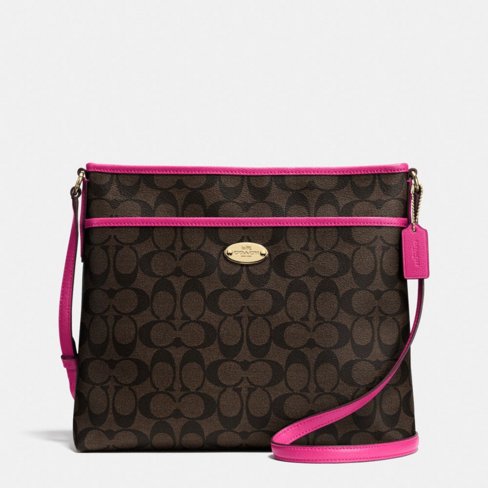 COACH F34938 - FILE BAG IN SIGNATURE IME9T