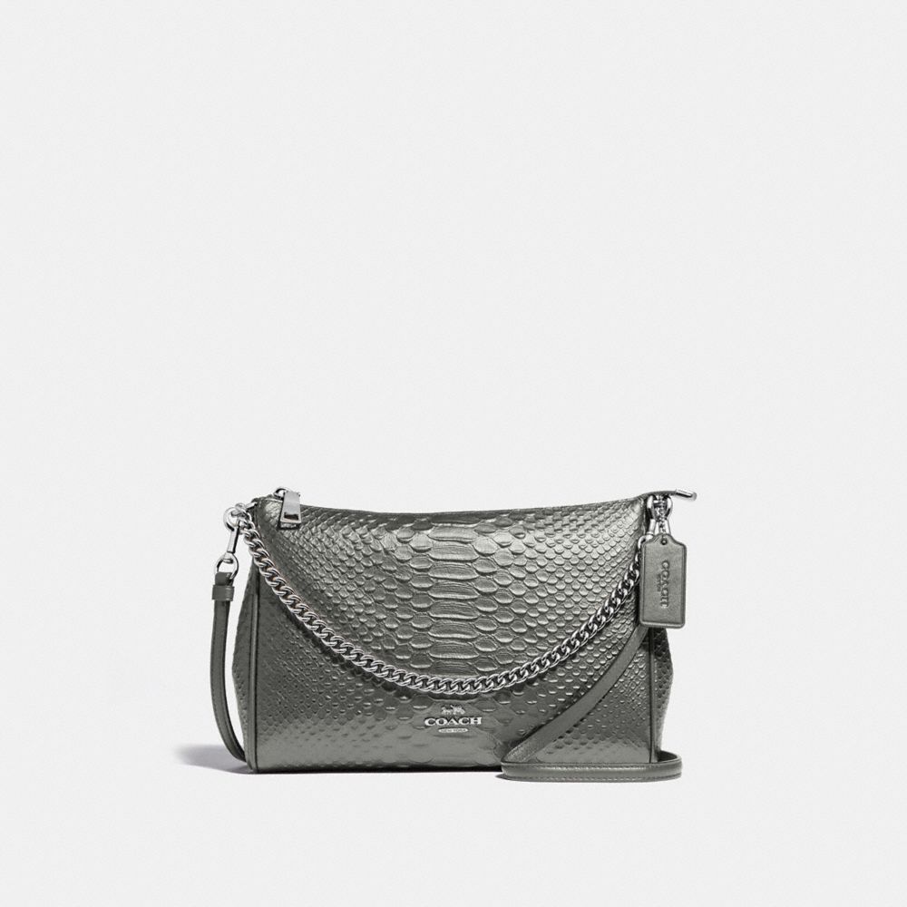 CARRIE CROSSBODY - GUNMETAL/SILVER - COACH F35059