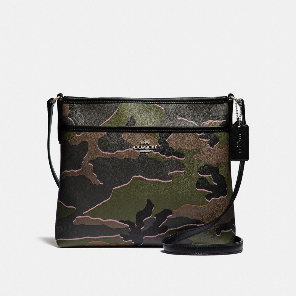 coach camo crossbody bag