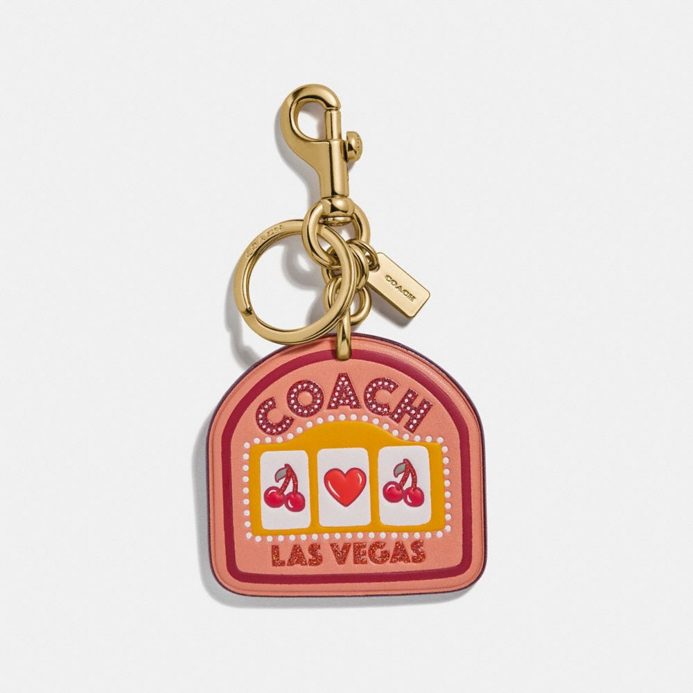 COACH F35488 - LAS VEGAS BAG CHARM SUNRISE/GOLD