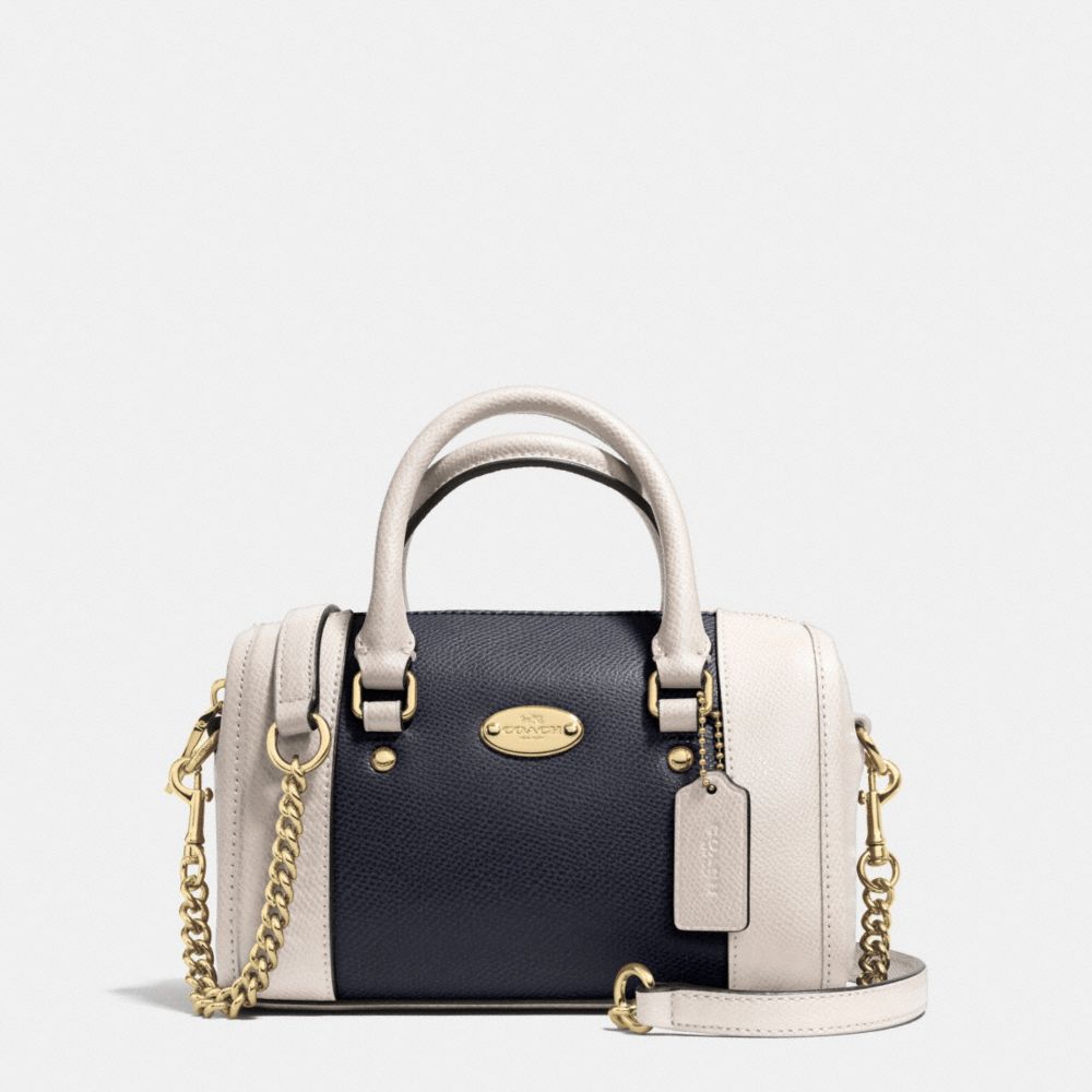 COACH BABY BENNETT SATCHEL -  LIGHT GOLD/MIDNIGHT/CHALK - f35533