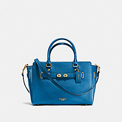 BLAKE CARRYALL IN BUBBLE LEATHER - IMITATION GOLD/BRIGHT MINERAL - COACH F35689