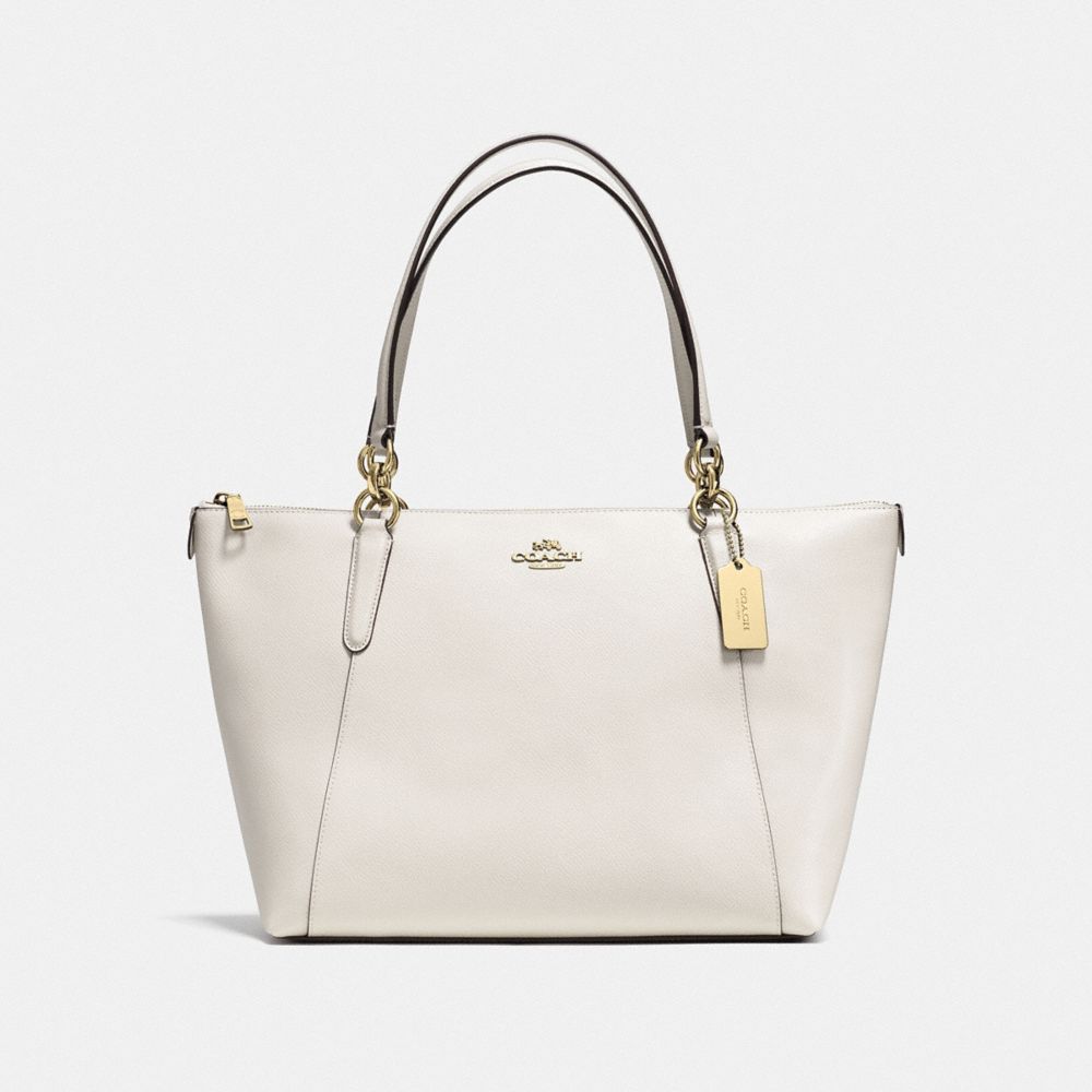 COACH F35808 AVA TOTE CHALK/GOLD