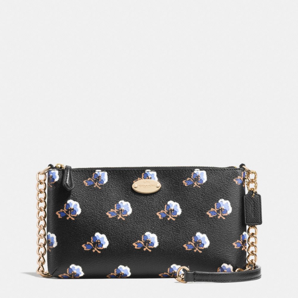 QUINN CROSSBODY IN BRAMBLE ROSE PRINT COATED CANVAS - IME2C - COACH F35882